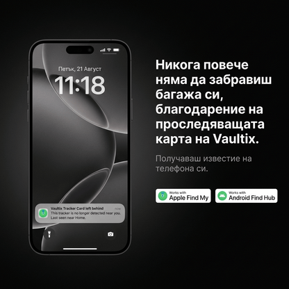 КАРТА ЗА ПРОСЛЕДЯВАНЕ