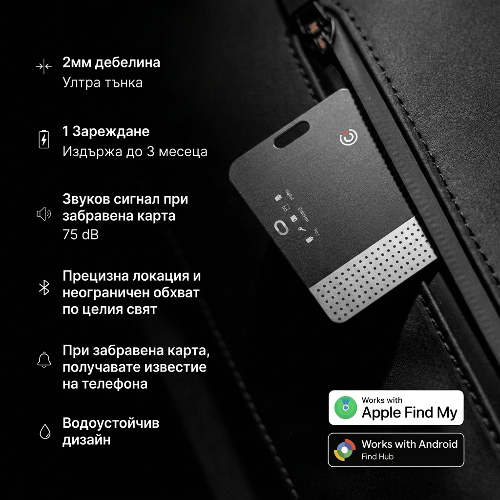 КАРТА ЗА ПРОСЛЕДЯВАНЕ