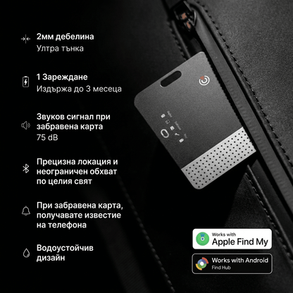 КАРТА ЗА ПРОСЛЕДЯВАНЕ